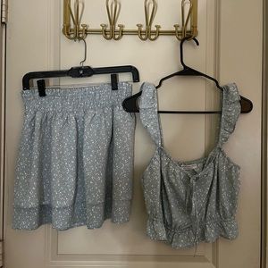 Matching Skirt and Top